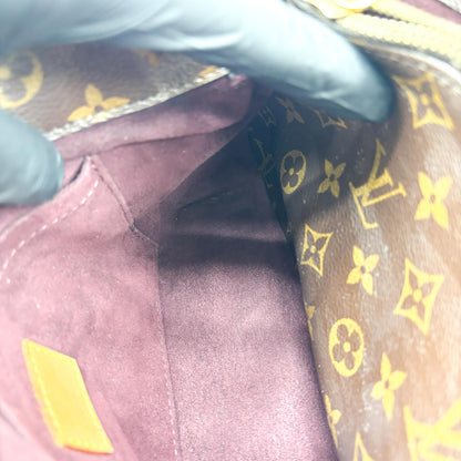 Louis Vuitton Montaigne Monogram Canvas, Brown, Canvas, Handbag