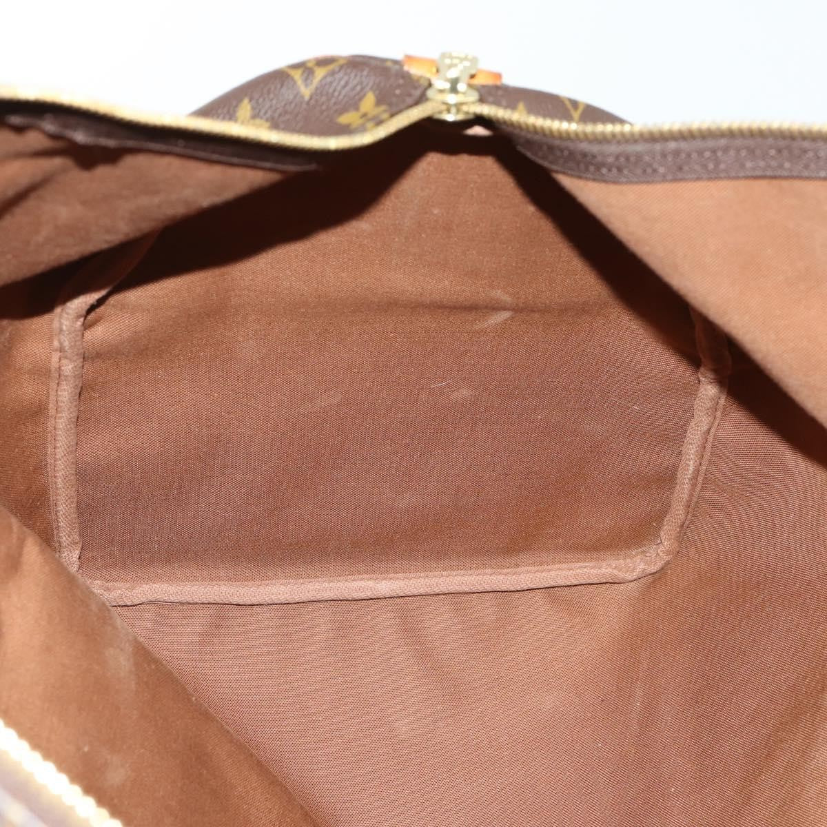 Louis Vuitton Keepall Monogram Canvas, Brown, Canvas, Travel Bag