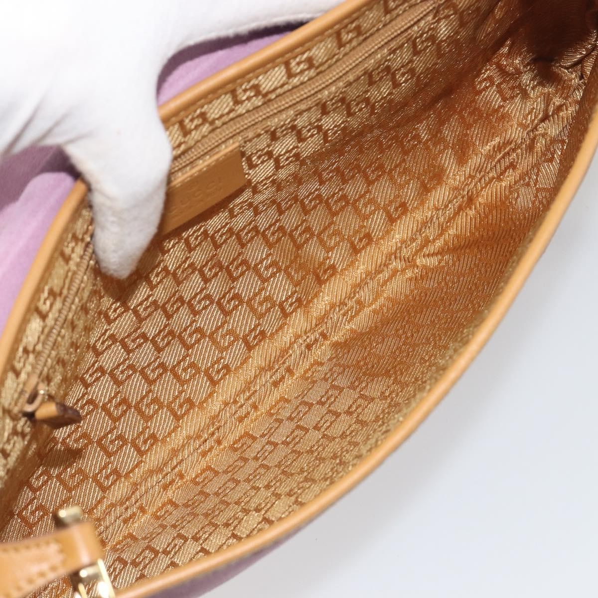 Gucci Tiger Charm Suede, Multicolour, Suede, Shoulder Bag