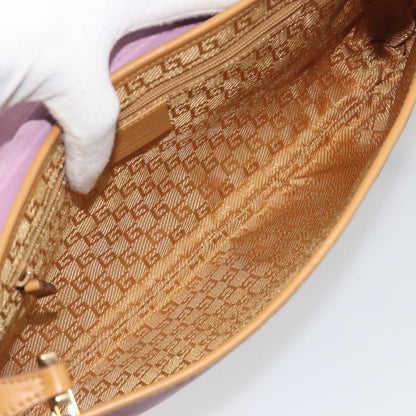Gucci Tiger Charm Suede, Multicolour, Suede, Shoulder Bag