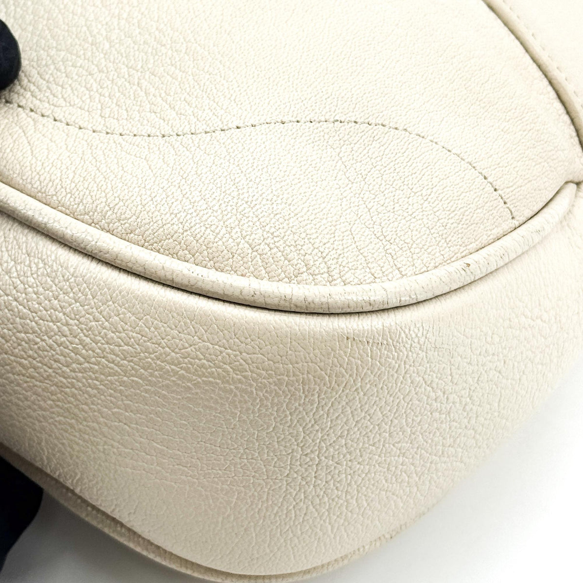 Gucci Aphrodite Leather, Beige, Leather, Shoulder Bag
