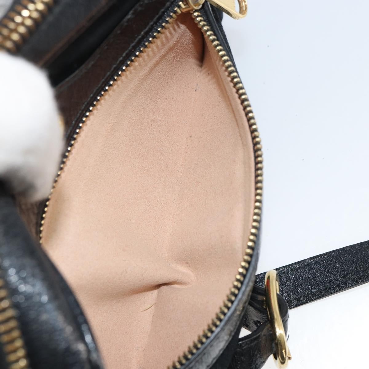 Gucci Ophidia Suede, Black, Suede, Shoulder Bag