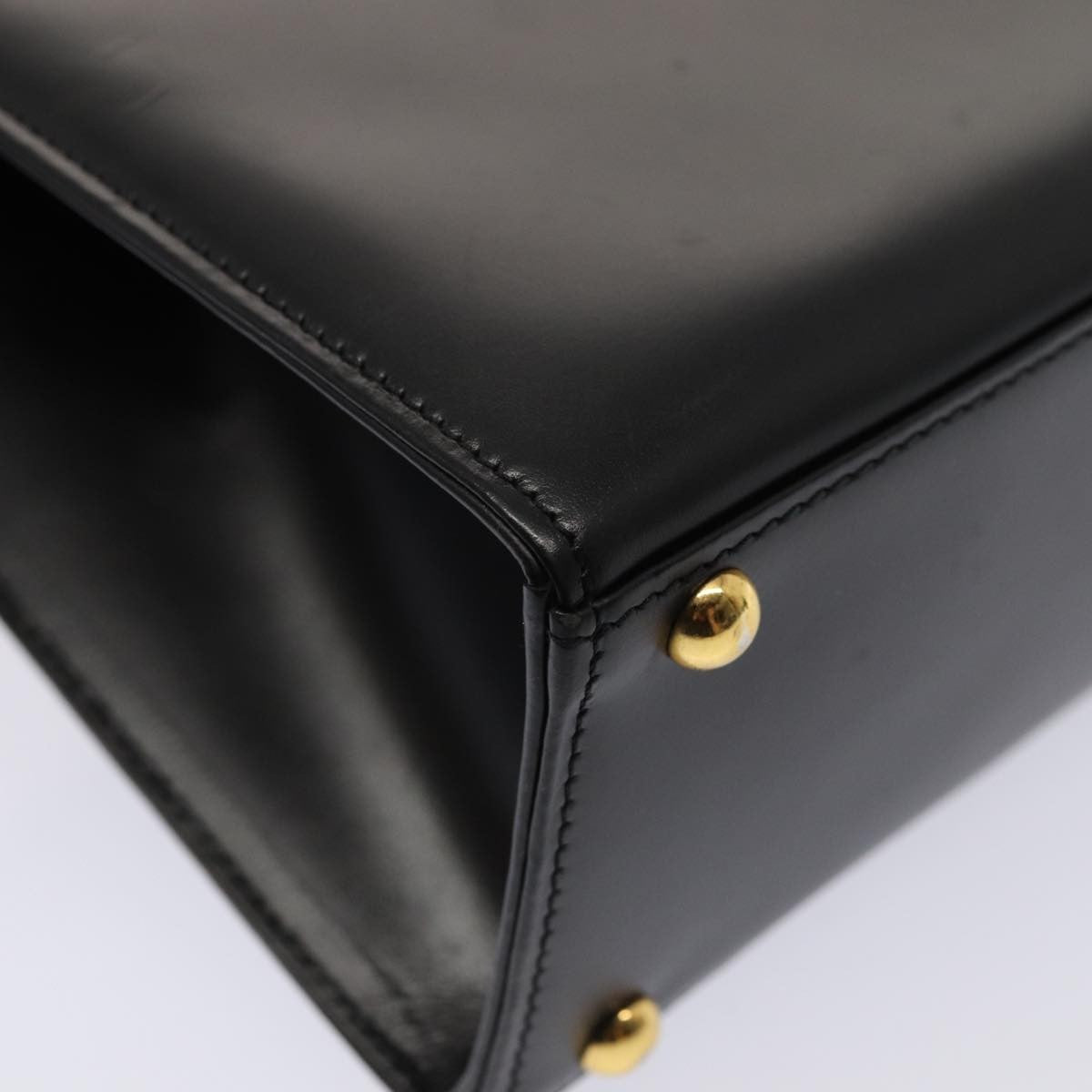 Givenchy Vintage 4G Leather, Black, Leather, Handbag