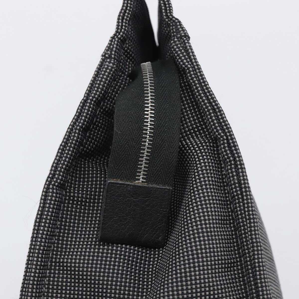Hermes Herline Cosmetic Canvas, Gray, Canvas, Toiletry Case