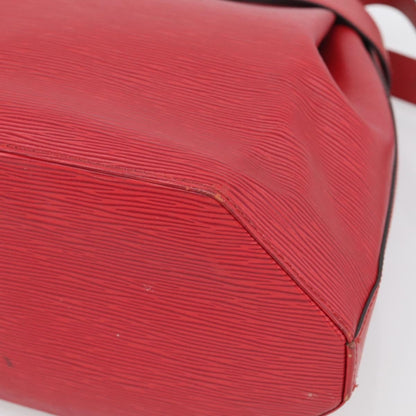 Louis Vuitton Vintage Sac d'Epaule Epi Leather, Red, Leather, Handbag