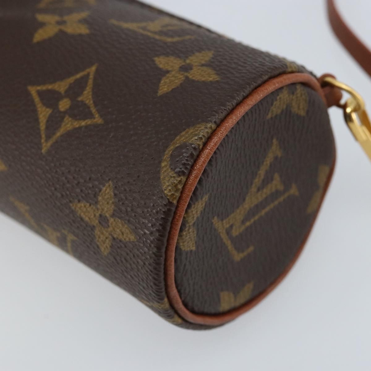 Louis Vuitton Papillon Pochette Monogram Canvas, Brown, Canvas, Clutch