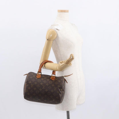 Louis Vuitton Speedy Bandouliere Bag Monogram Canvas, BROWN, CANVAS, Handbag
