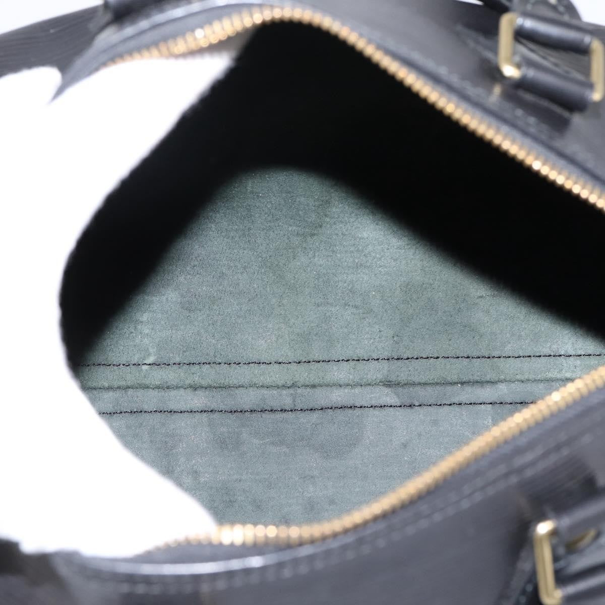 Louis Vuitton Speedy Epi Leather, Black, Leather, Handbag