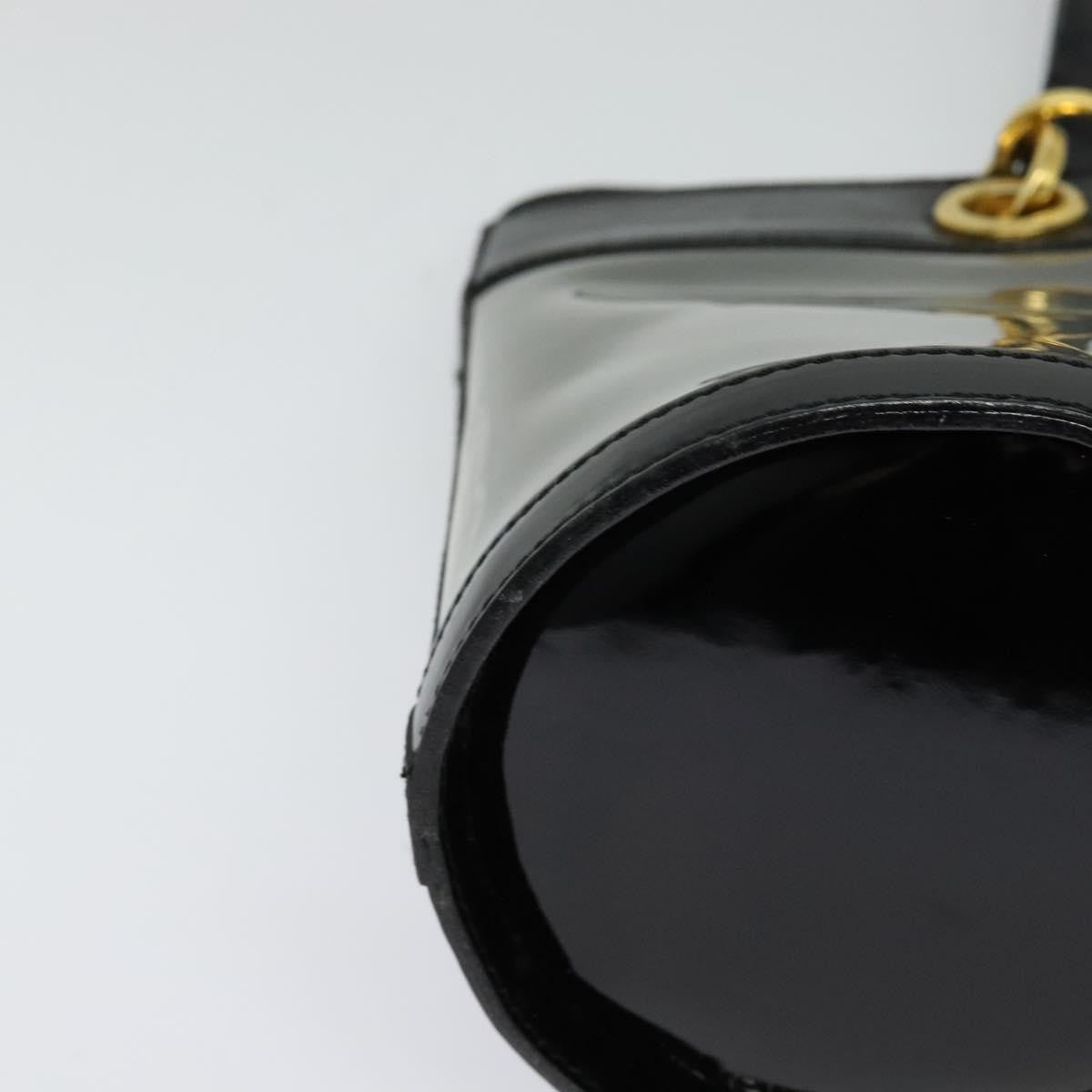 Salvatore Ferragamo Gancini Leather, Black, Leather, Shoulder Bag