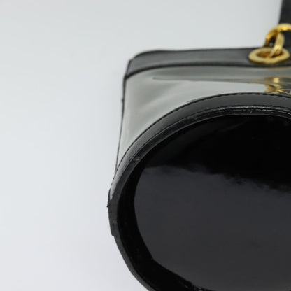 Salvatore Ferragamo Gancini Leather, Black, Leather, Shoulder Bag