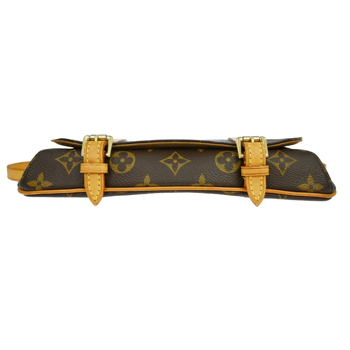 Louis Vuitton Marelle Monogram, Brown, Canvas, Clutch