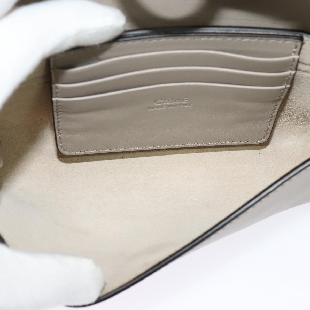 Chloe Faye Leather and Suede, Beige, Leather, Shoulder Bag