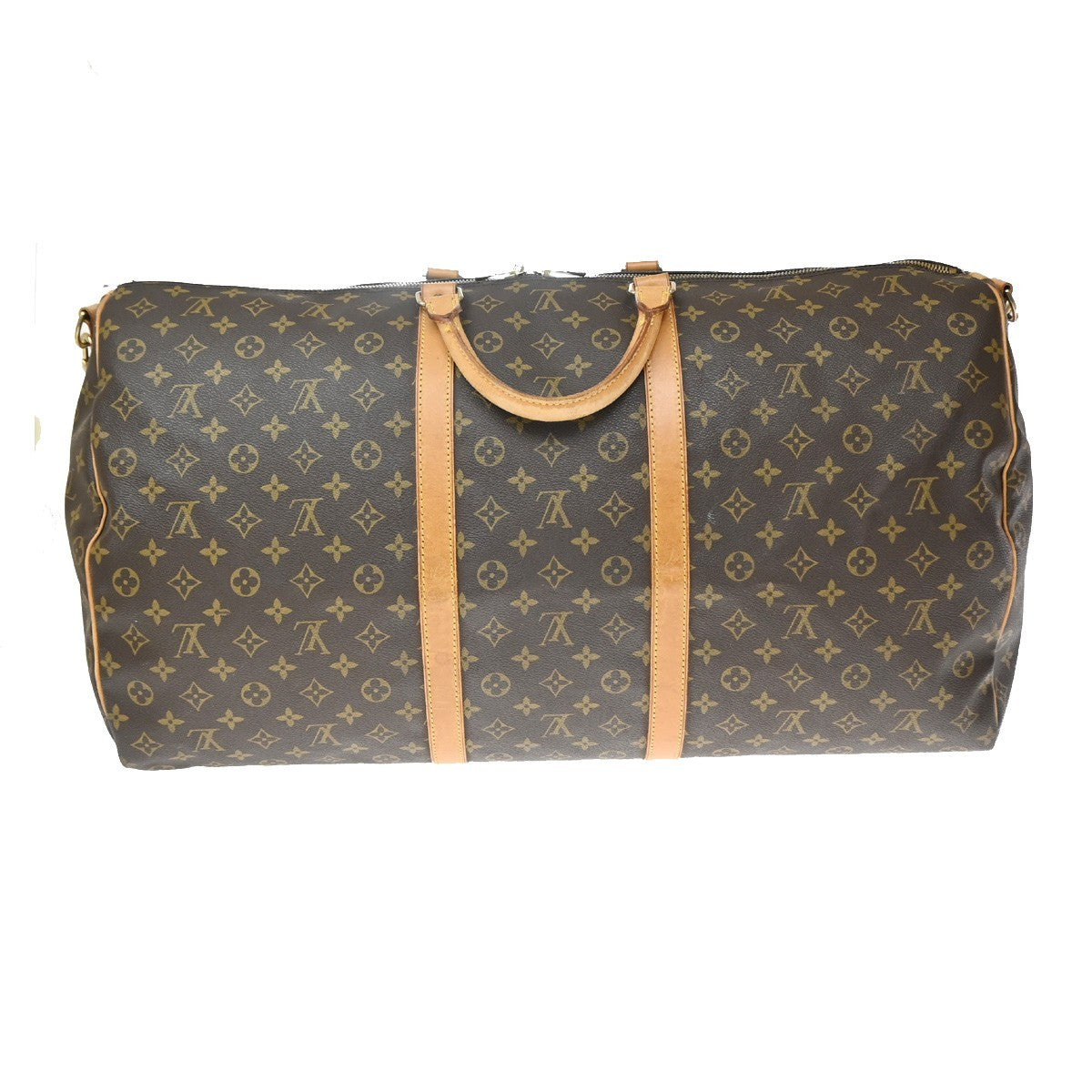 Louis Vuitton Keepall Bandouliere Monogram Canvas, Brown, Canvas, Travel Bag