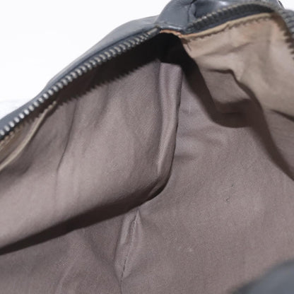 Bottega Veneta Light Waist Intrecciato Leather, Gray, Leather, Handbag