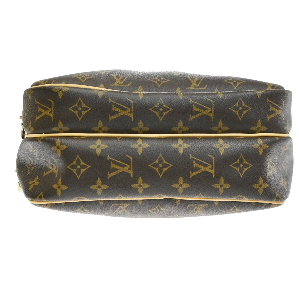 Louis Vuitton Reporter Monogram Canvas, Brown, Canvas, Shoulder Bag