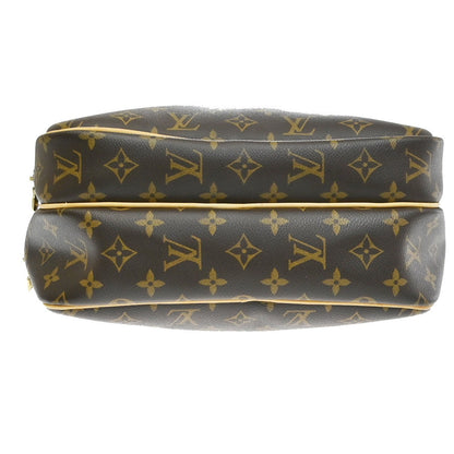 Louis Vuitton Reporter Monogram Canvas, Brown, Canvas, Shoulder Bag