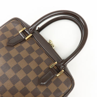 Louis Vuitton Triana Damier, Brown, Canvas, Handbag