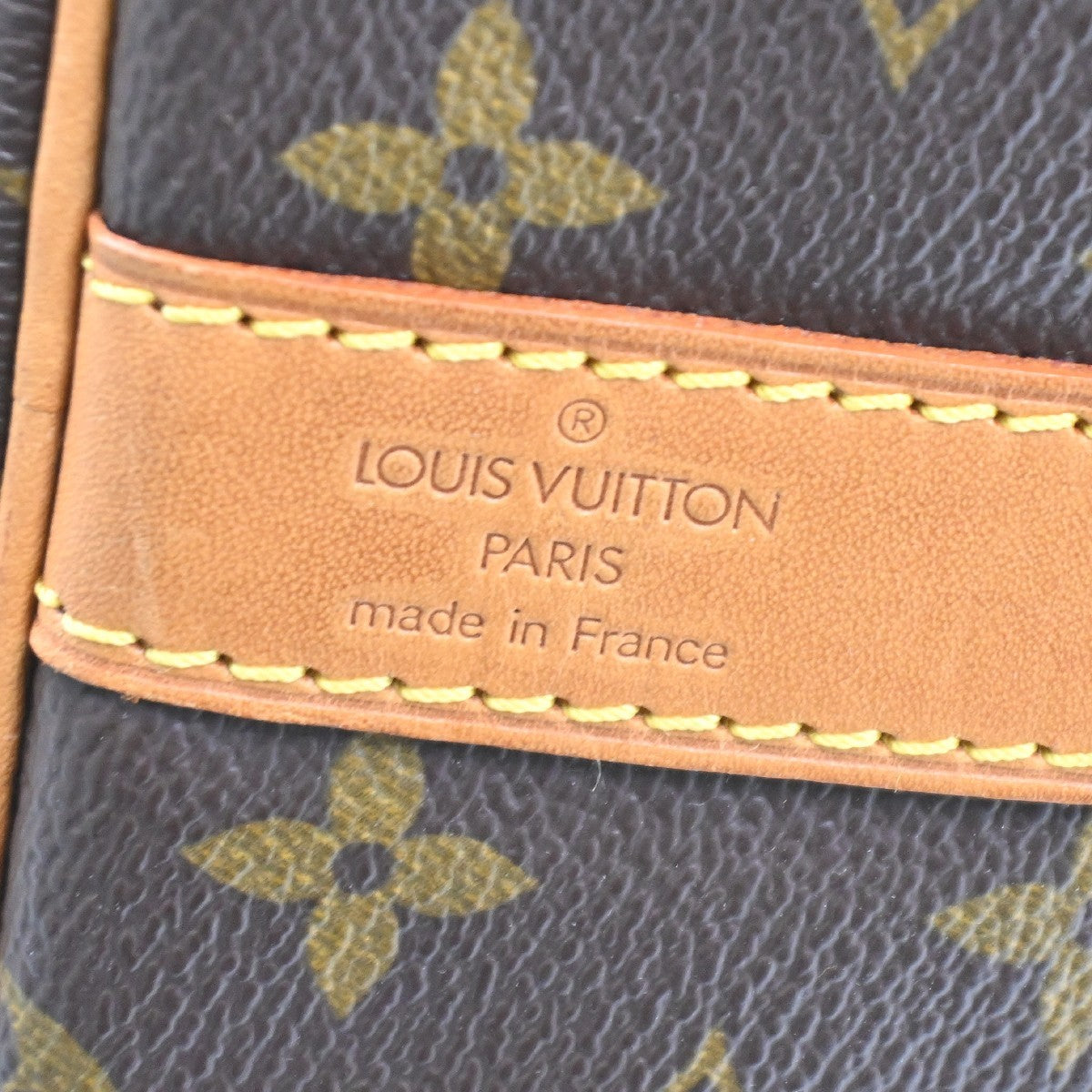Louis Vuitton Keepall Bandouliere Monogram Canvas, Brown, Canvas, Travel Bag