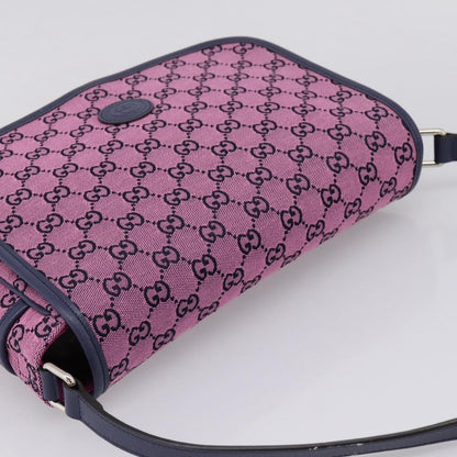 Gucci Children's Messenger GG Canvas, Pink, Canvas, Handbag