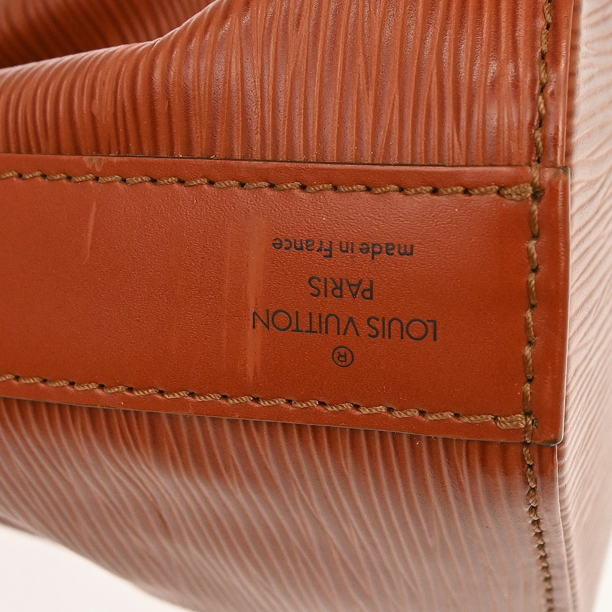 Louis Vuitton Vintage Sac d'Epaule Handbag Epi, Brown, Leather, Shoulder Bag