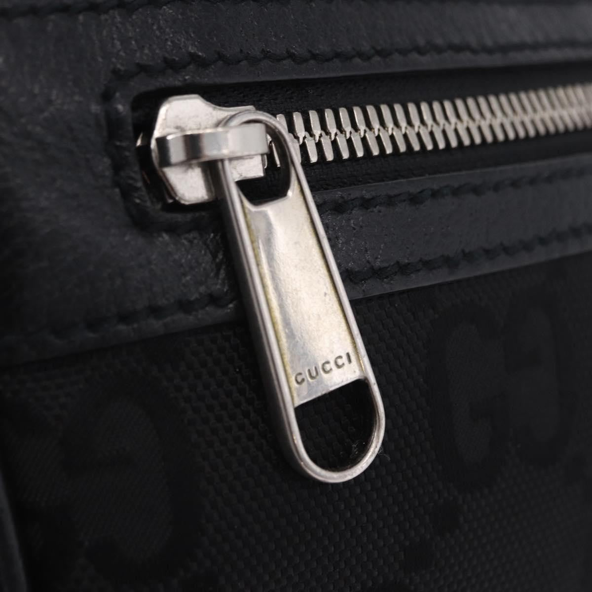 Gucci Off The Grid Belt GG Econyl, Black, Canvas, Handbag