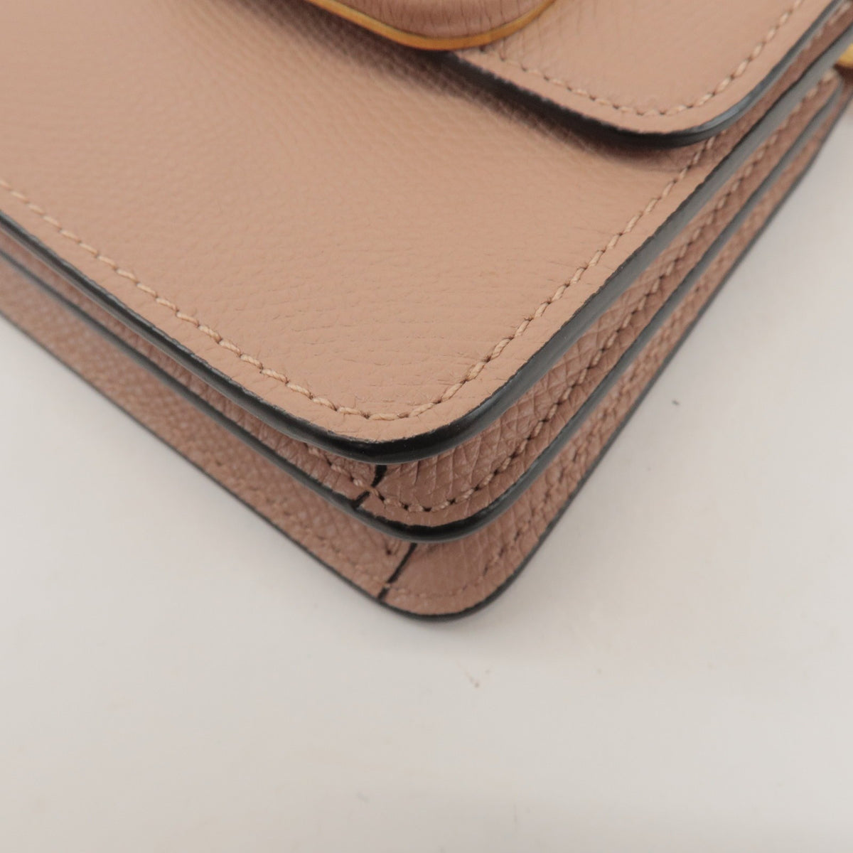 Valentino Garavani VSling Leather, Pink, Leather, Shoulder Bag