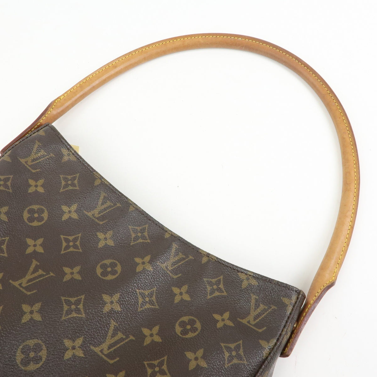 Louis Vuitton Looping Monogram Canvas, Brown, Canvas, Handbag