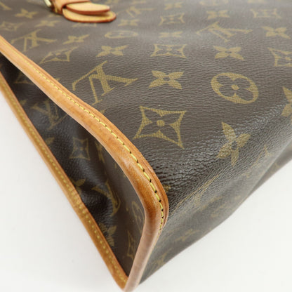 Louis Vuitton Popincourt Monogram Canvas, Brown, Canvas, Shoulder Bag