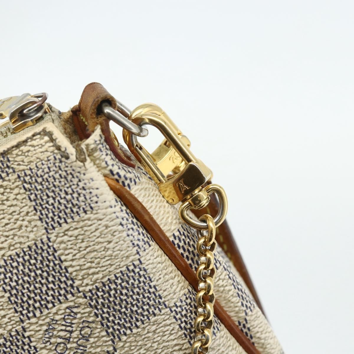 Louis Vuitton Eva Damier, Beige, Canvas, Shoulder Bag