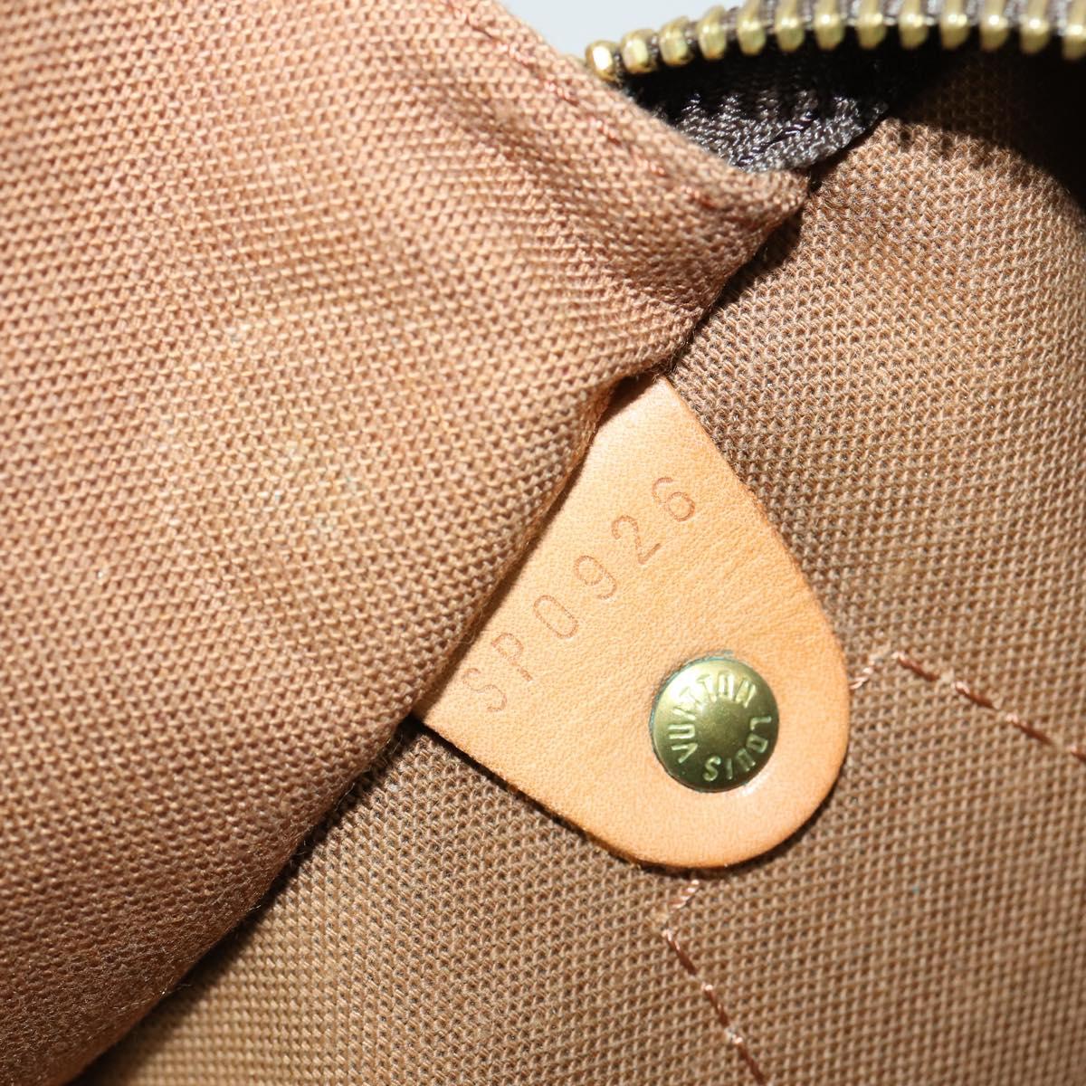 Louis Vuitton Speedy Bandouliere Bag Monogram Canvas, BROWN, CANVAS, Handbag