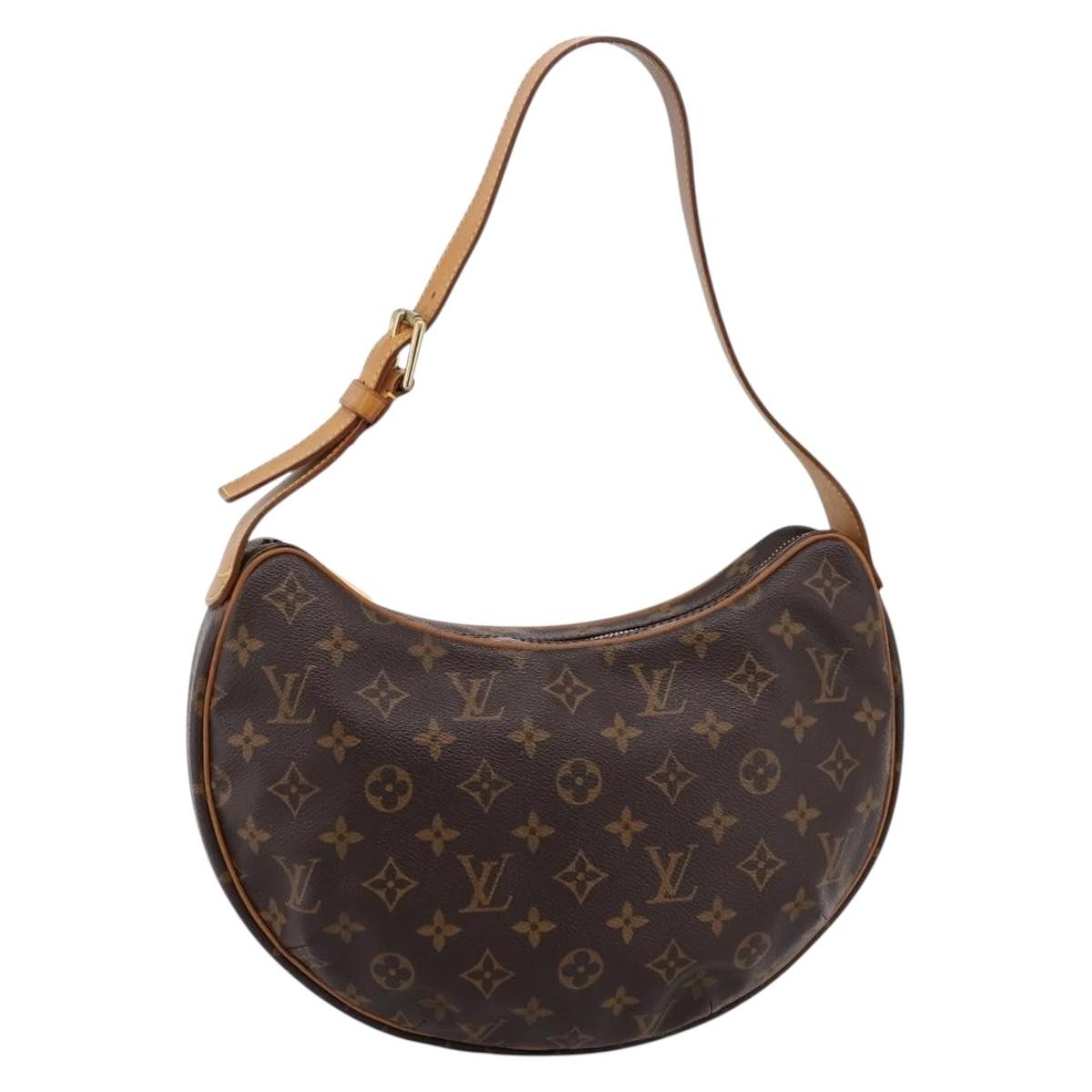 Louis Vuitton Croissant Monogram Canvas, Brown, Canvas, Handbag