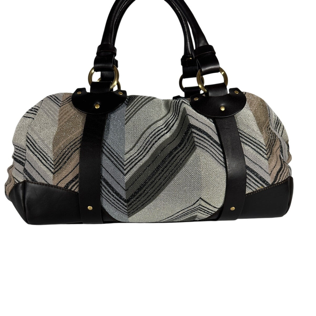 MISSONI Chevron Zig Zag Shoulder Bag