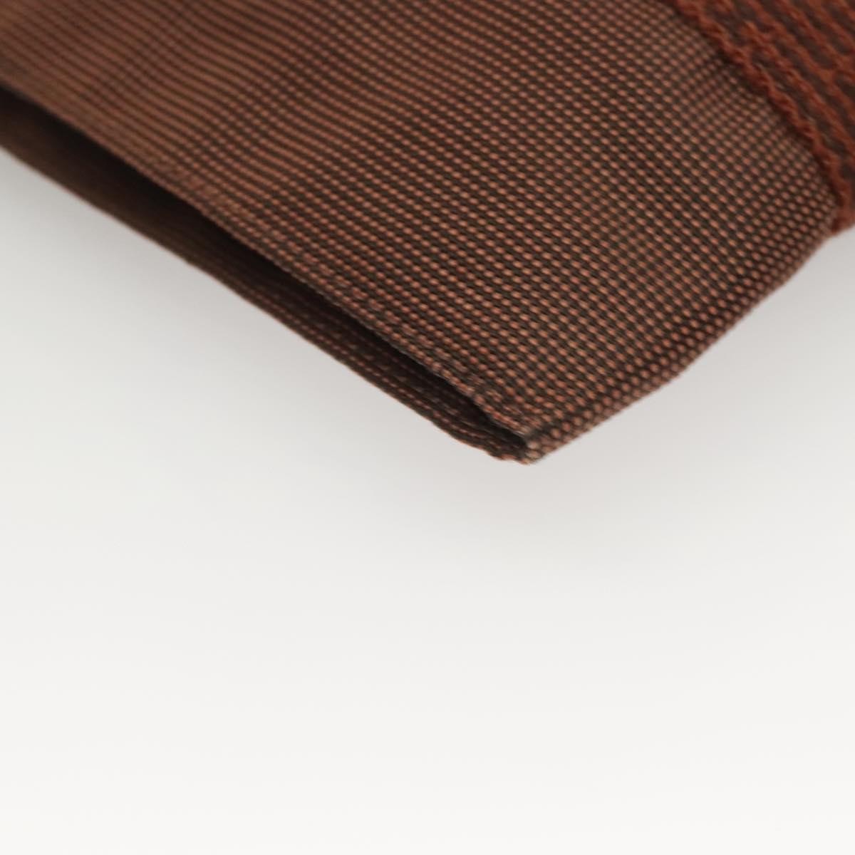 Hermes Herline Canvas, Brown, Canvas, Crossbody Bag