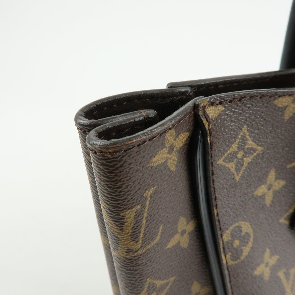 Louis Vuitton Kimono Monogram Canvas and Leather, Brown, Canvas, Handbag