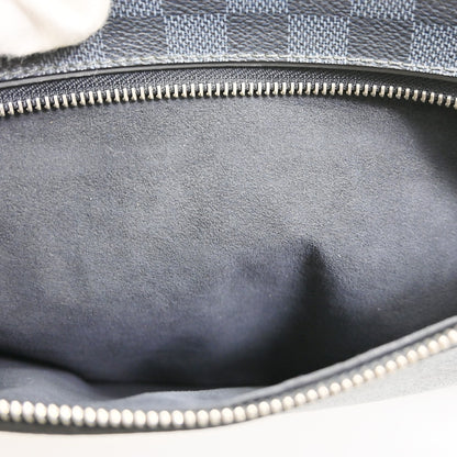 Louis Vuitton Greenwich Messenger Damier Cobalt, Black, Canvas, Handbag