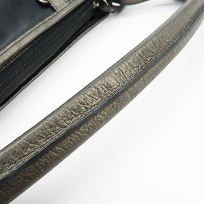 Burberry Shoulder Bag Leather, Black, Nylon, Shoulder Bag