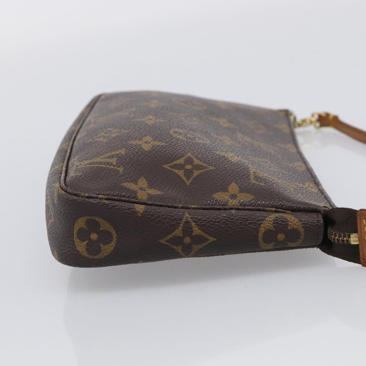 Louis Vuitton Pochette Accessoires NM Monogram Canvas, Brown, Canvas, Clutch