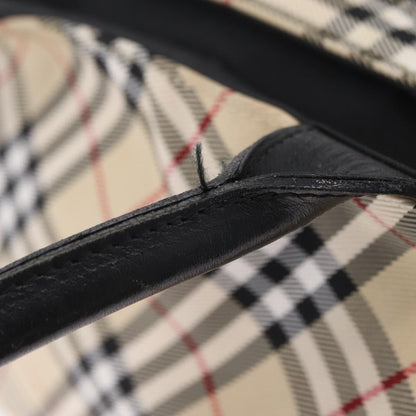 Burberry Nova Check Nylon, Beige, Nylon, Handbag