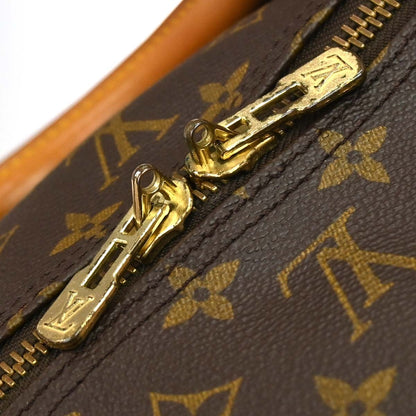 Louis Vuitton Keepall Monogram Canvas, Brown, Canvas, Travel Bag