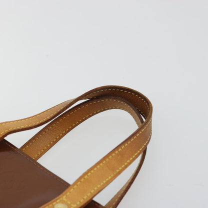 Louis Vuitton Reade Monogram Vernis, Brown, Patent Leather, Handbag