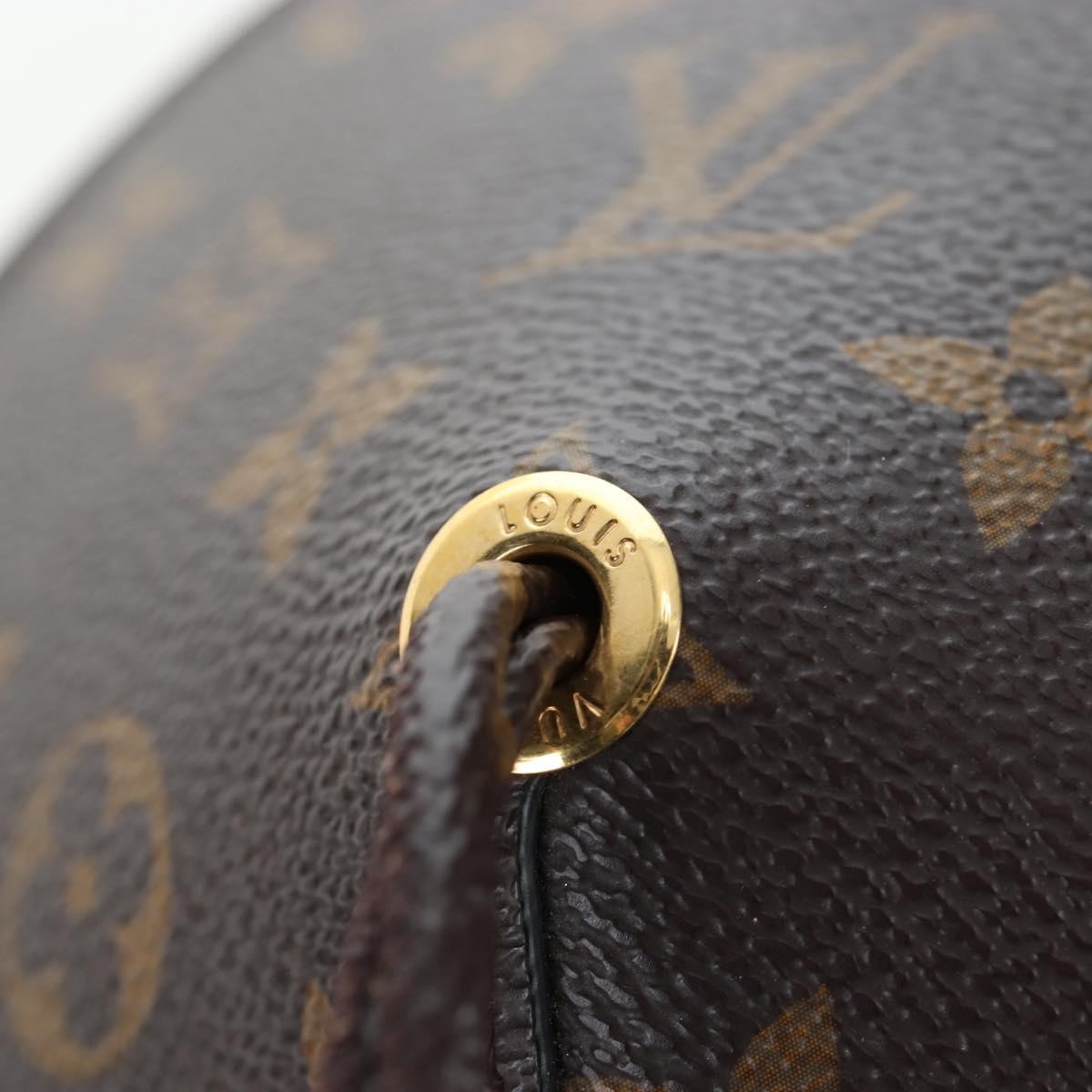Louis Vuitton Toupie Monogram Canvas, Brown, Canvas, Handbag