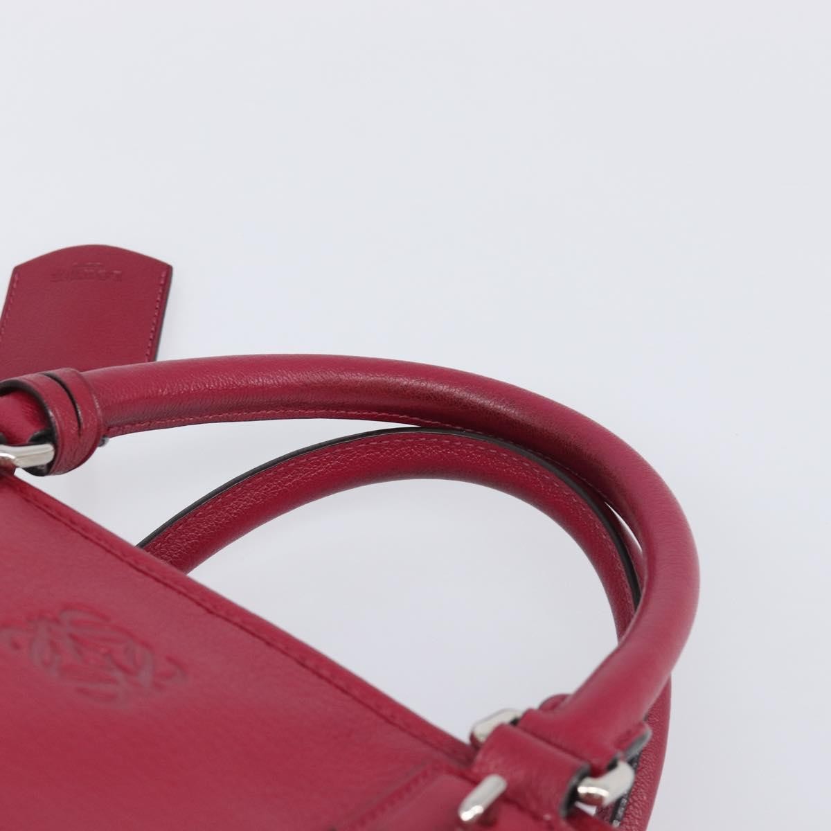 Loewe Amazona Leather, Red, Leather, Handbag