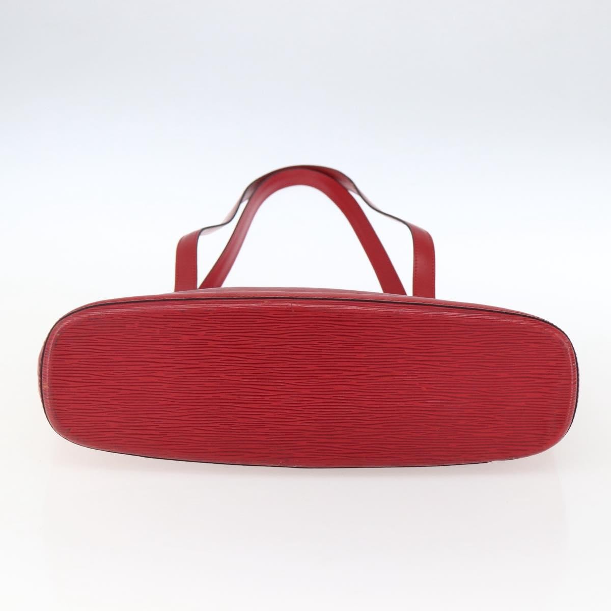Louis Vuitton Lussac Epi Leather, Red, Leather, Shoulder Bag