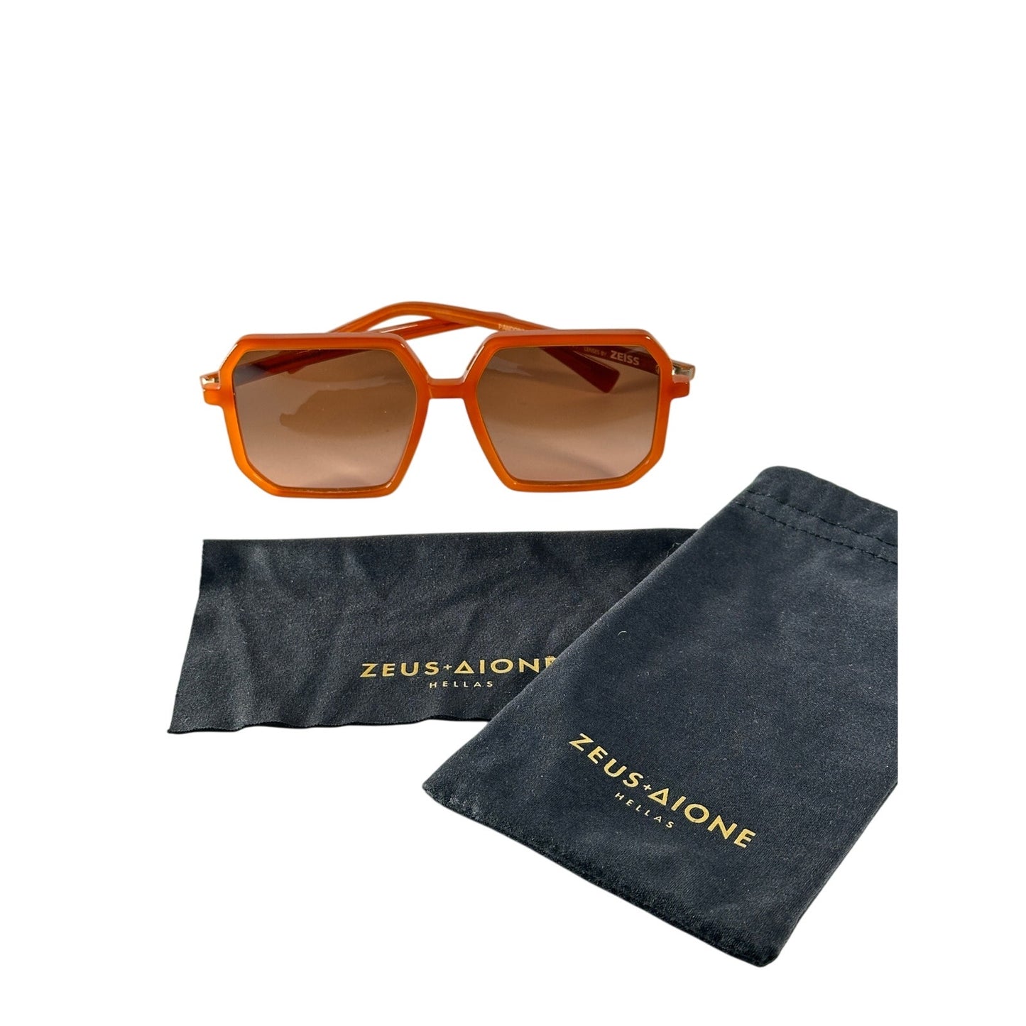 Zeus + Dione Pandora Sunglasses Orange