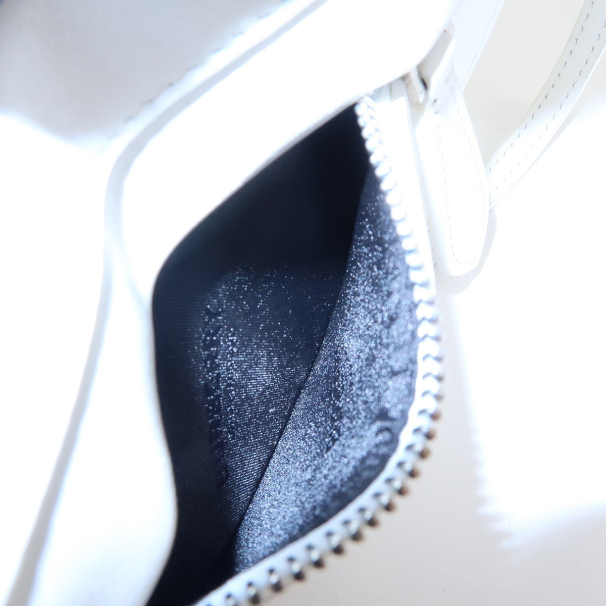 Burberry Olympia Flap Leather, White, Leather, Handbag