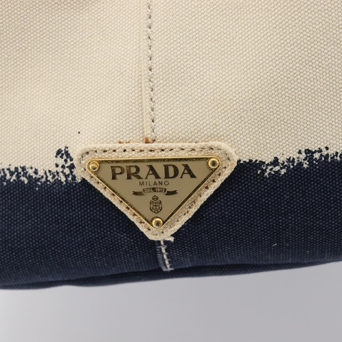 Prada Canapa Canvas, Beige, Canvas, Tote Bag