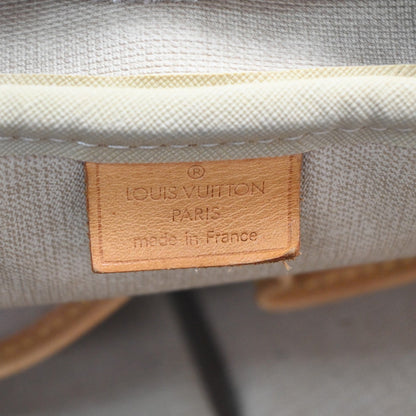 Louis Vuitton Deauville Monogram Canvas, Brown, Leather, Handbag