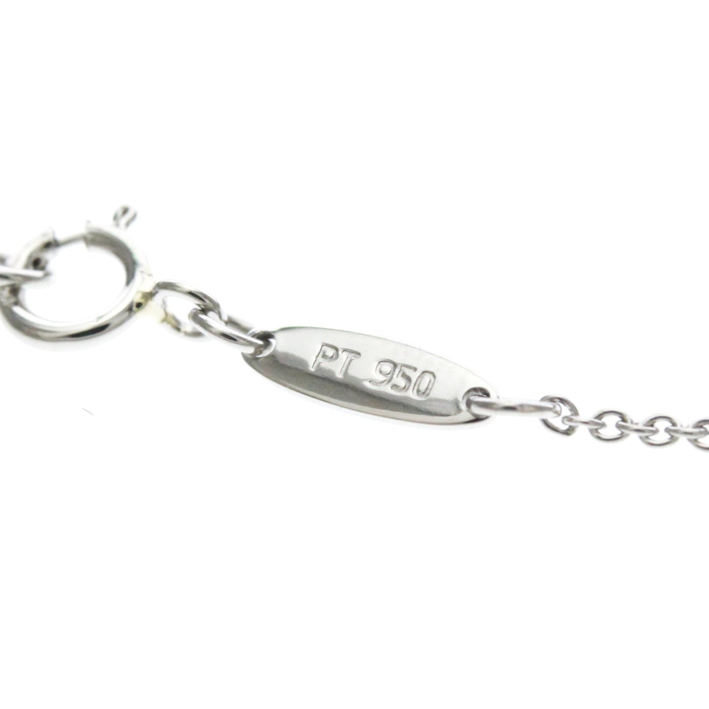 Tiffany & Co. Elsa Peretti Quadrifoglio Pendant Platinum, Silver, Platinum, Necklace
