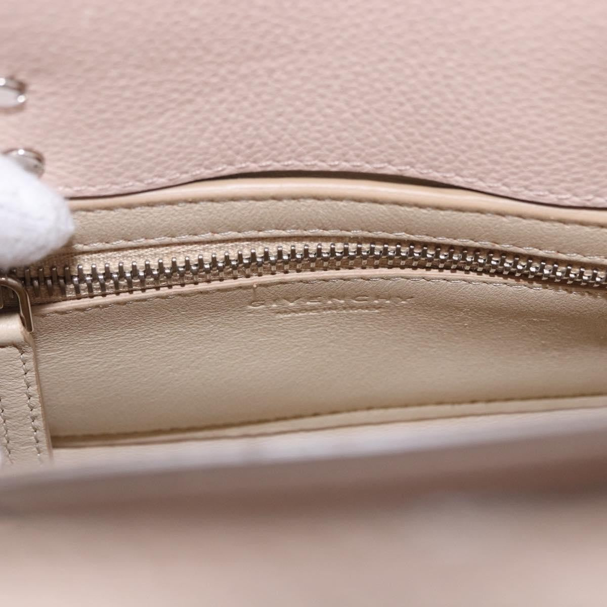 Givenchy Horizon Satchel Leather, Pink, Leather, Handbag