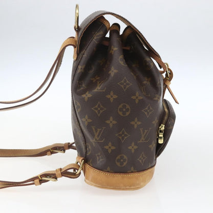 Louis Vuitton Vintage Montsouris Monogram Canvas, Brown, Canvas, Backpack